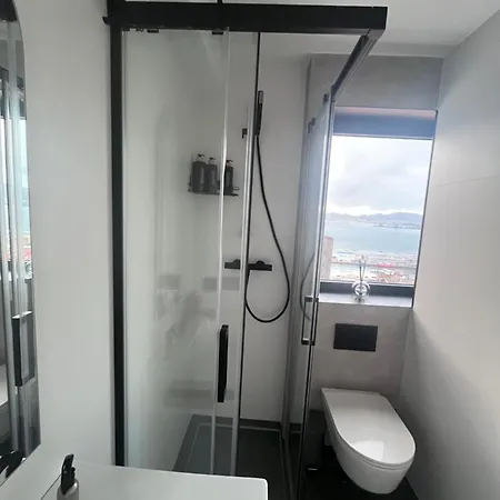 公寓 La Terraza Del Atico Con Parking Incluido 比戈